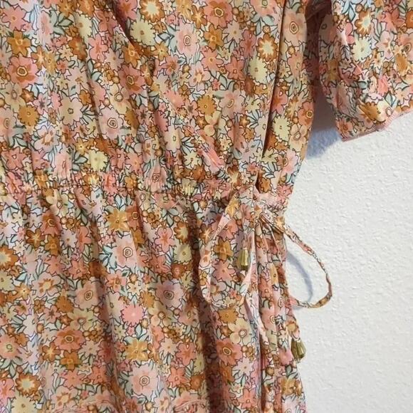 Salt and Sugar floral faux wrap dress size Large - Picture 4 of 5